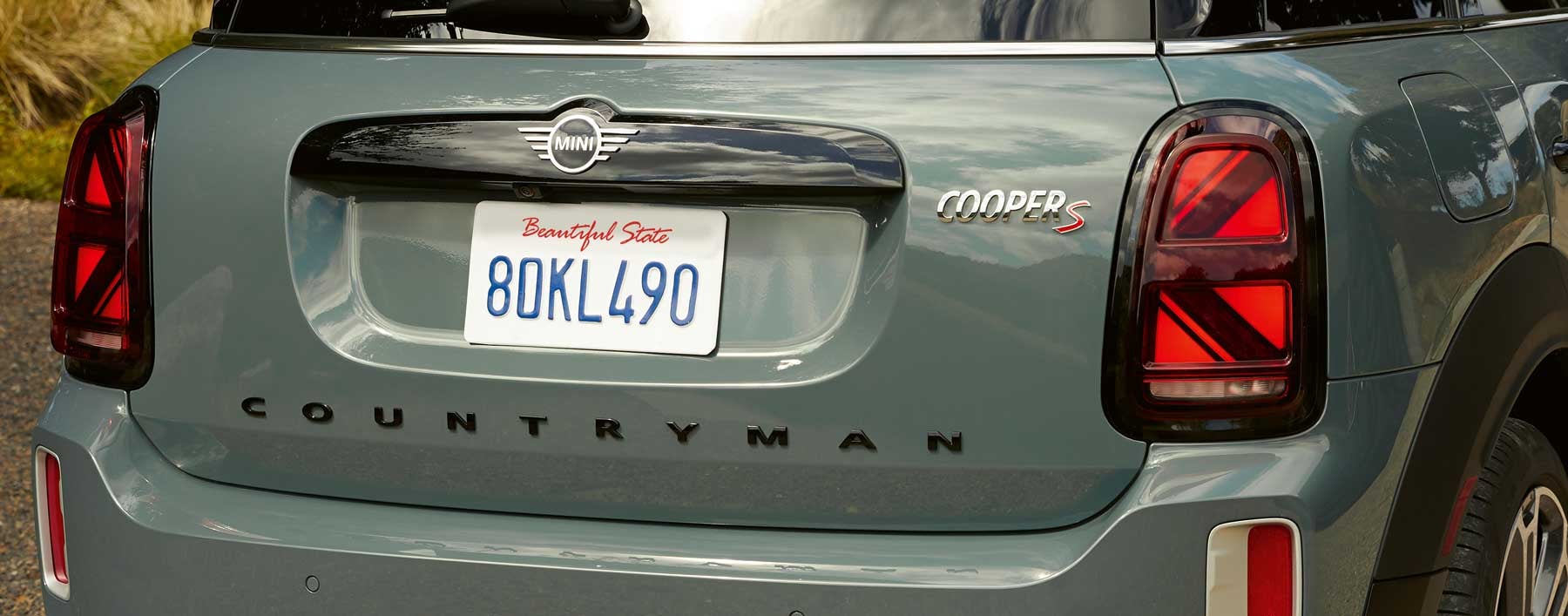 The MINI Countryman SAV’s back bumper.