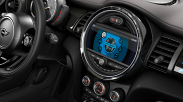 White Silver Countryman Navigation System