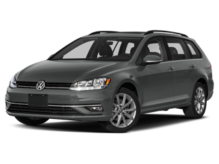 Grey 2019 VW Golf Sportswagon