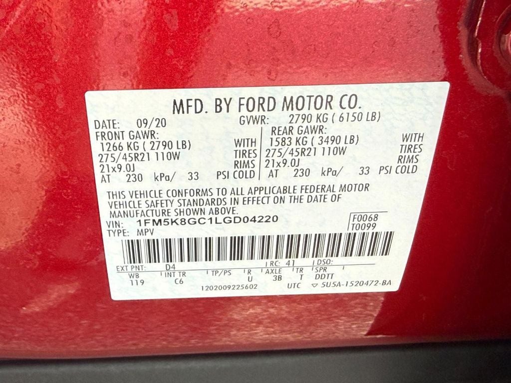 2020 Ford Explorer ST