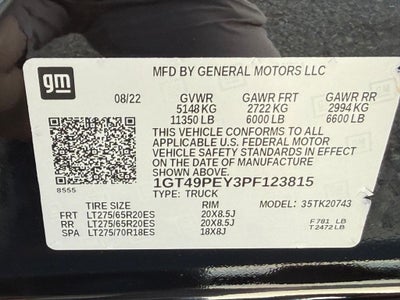 2023 GMC Sierra 2500HD AT4