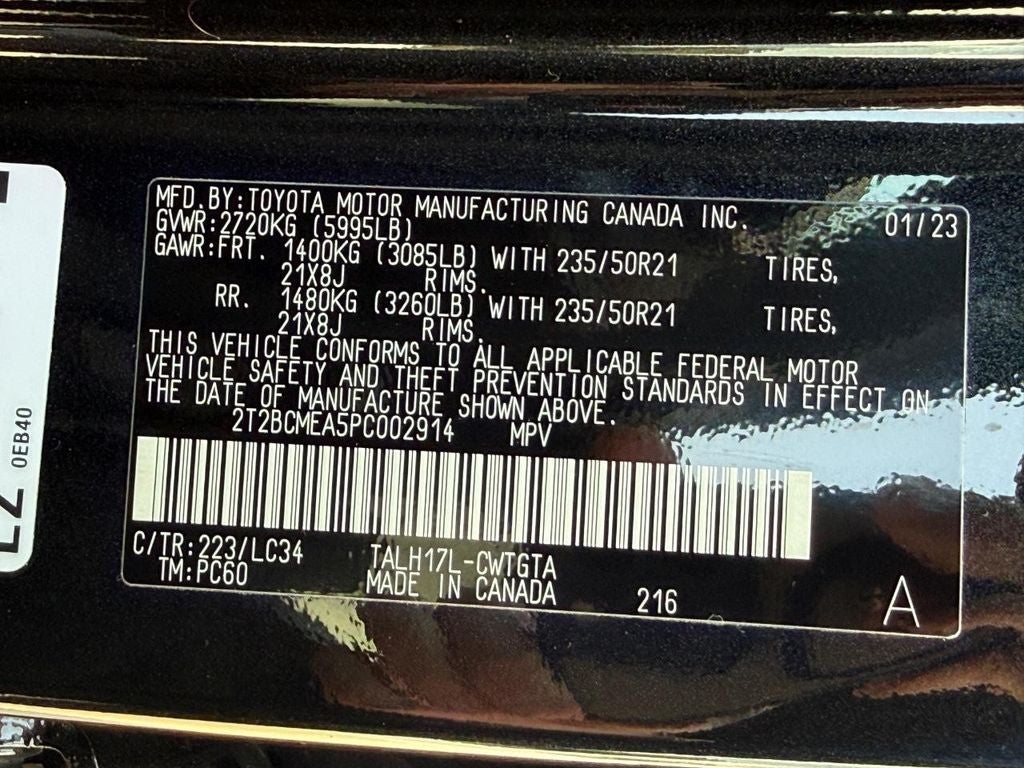 2023 Lexus RX 500h F SPORT Performance