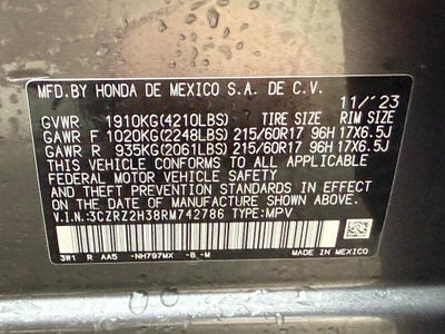 2024 Honda HR-V LX