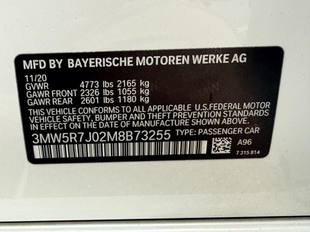 2021 BMW 3 Series 330i xDrive