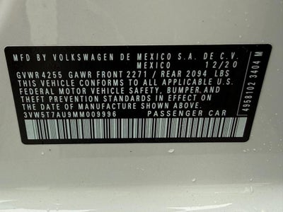 2021 Volkswagen Golf GTI 2.0T S