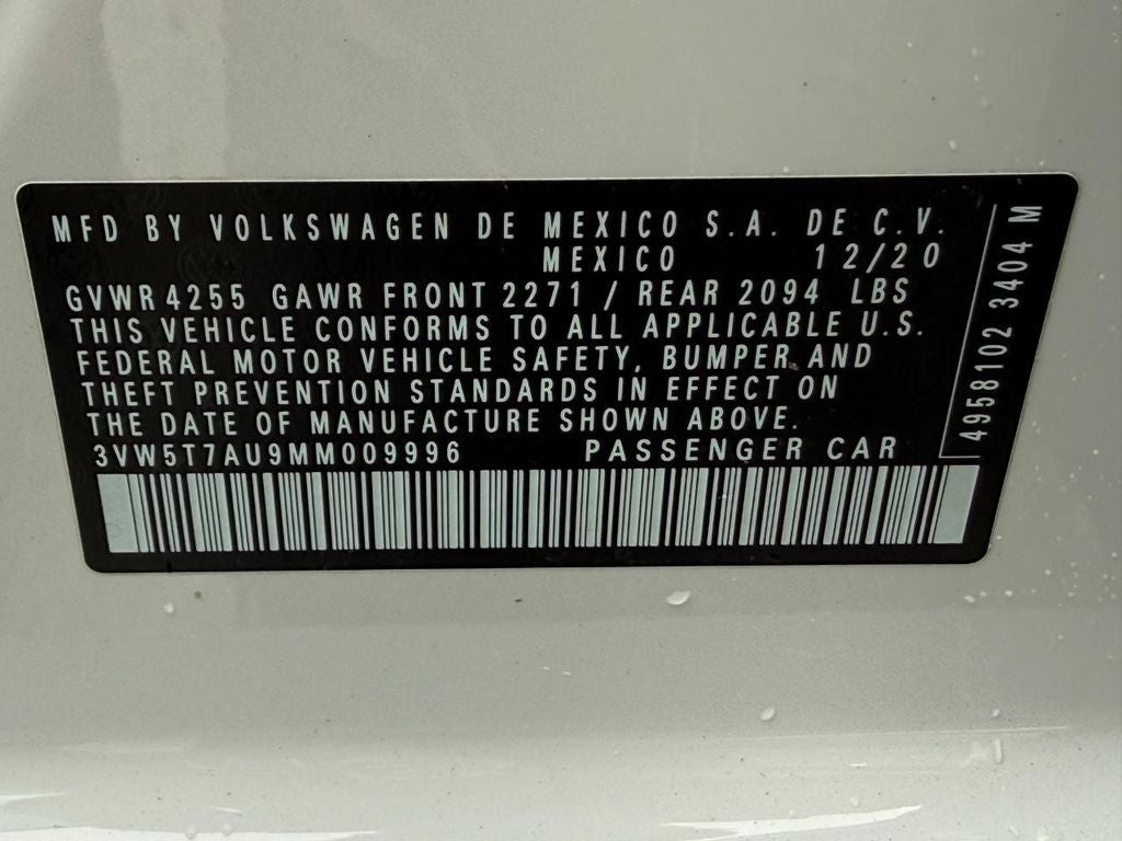 2021 Volkswagen Golf GTI 2.0T S