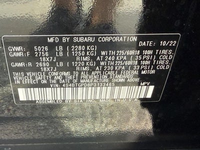 2023 Subaru Outback Touring XT