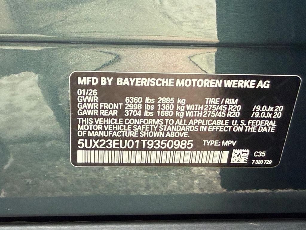 2026 BMW X5 xDrive40i