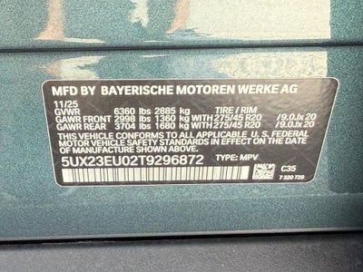 2026 BMW X5 xDrive40i