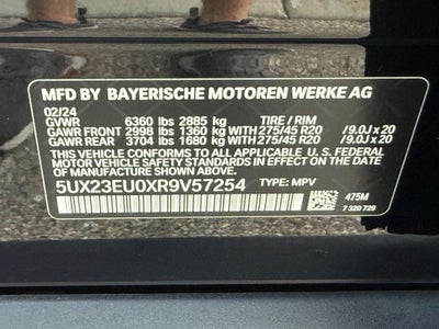 2024 BMW X5 xDrive40i