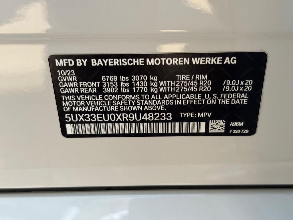 2024 BMW X5 M60i