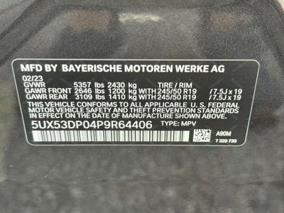2023 BMW X3 xDrive30i
