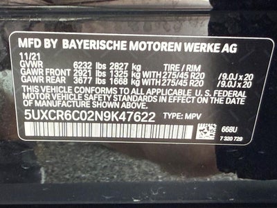 2022 BMW X5 xDrive40i