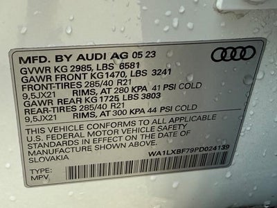 2023 Audi Q7 55 Premium Plus quattro