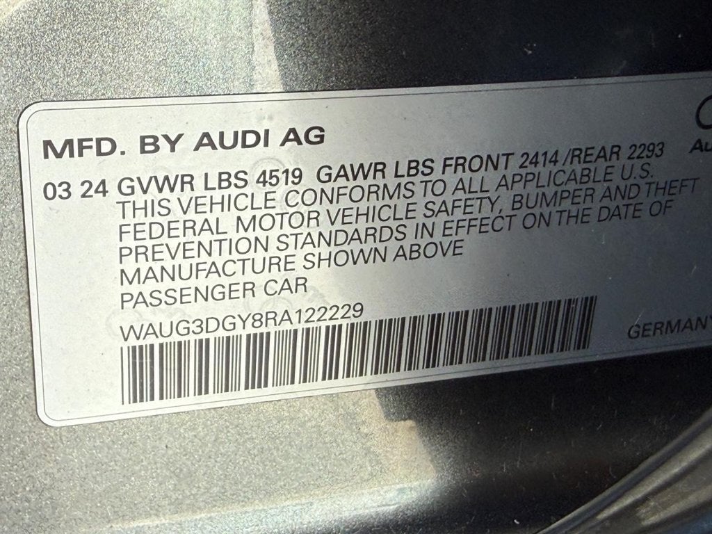 2024 Audi S3 2.0T Premium quattro