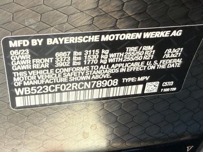 2024 BMW iX xDrive50