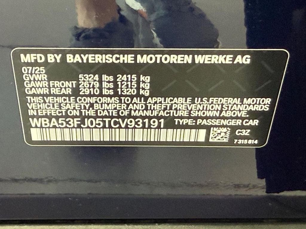 2026 BMW 5 Series 530i xDrive