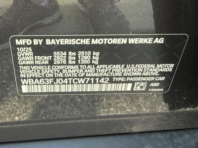 2026 BMW 5 Series 540i xDrive