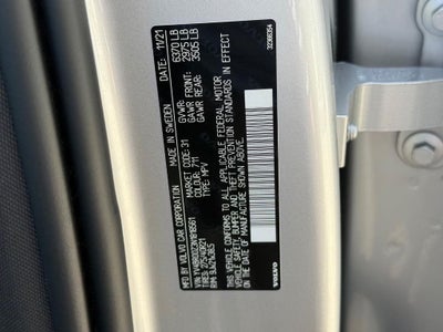 2022 Volvo XC90 Recharge Plug-In Hybrid T8 Inscription Expression 6 Passenger