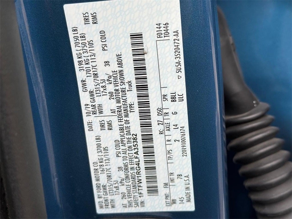 2020 Ford F-150 Raptor