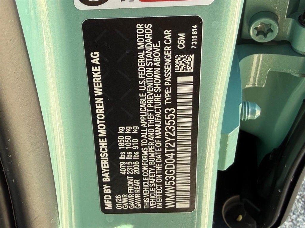 2026 MINI 4 DOOR ICONIC