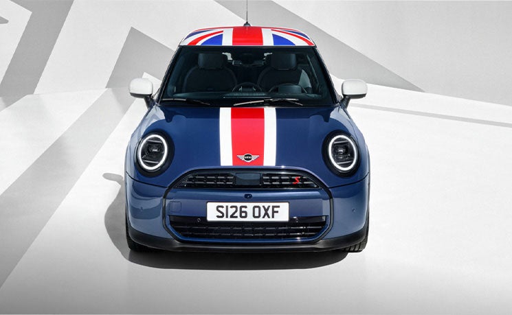 Front view of 2026 Cooper S 2 Door Heritage edition vehicle.