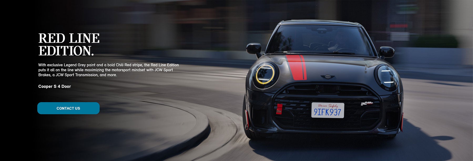 Front profile of 2026 Cooper S 4 Door